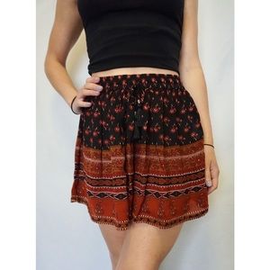 **SOLD**Flowy Boho Skirt